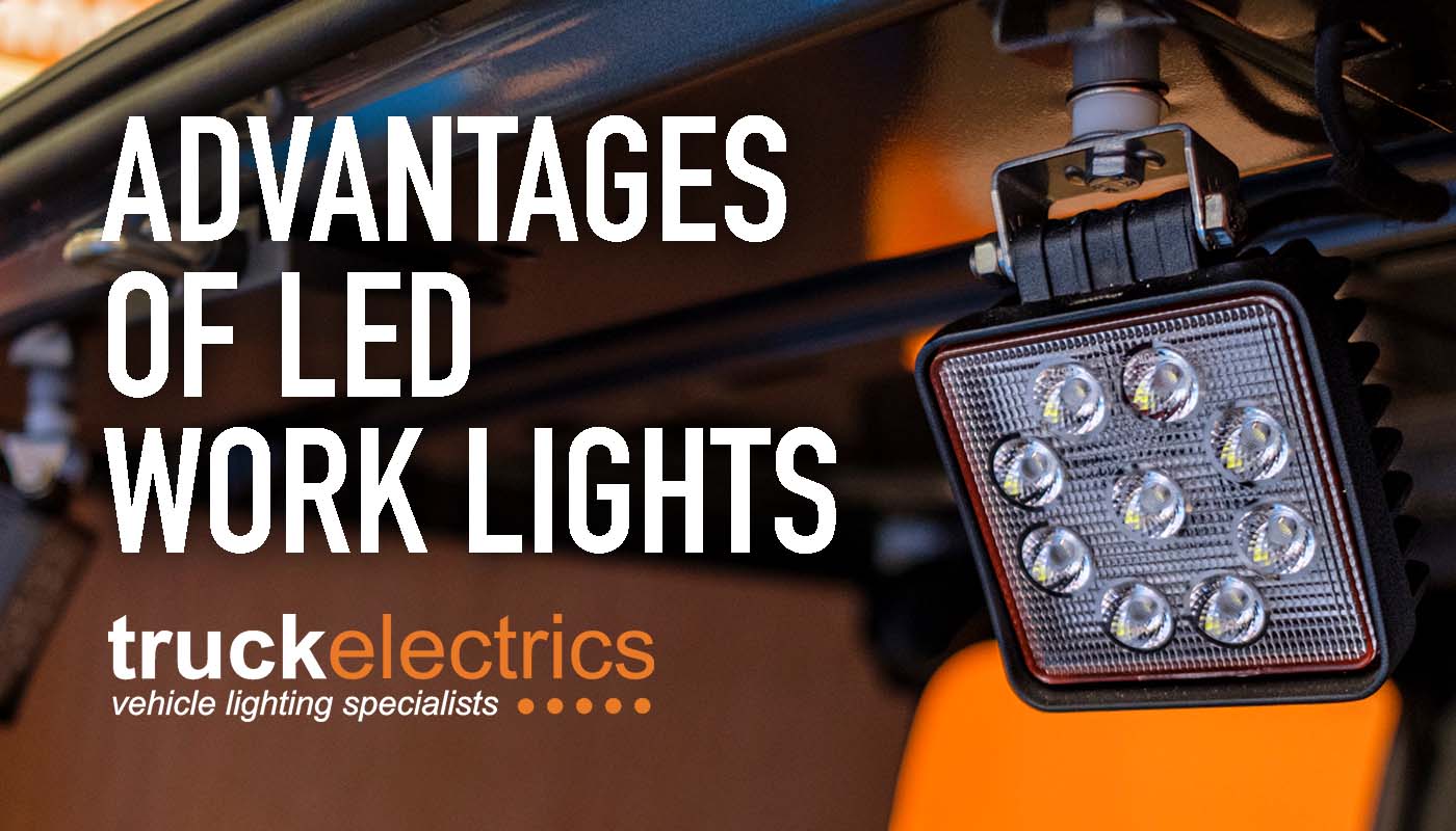 Vehicle store work lights