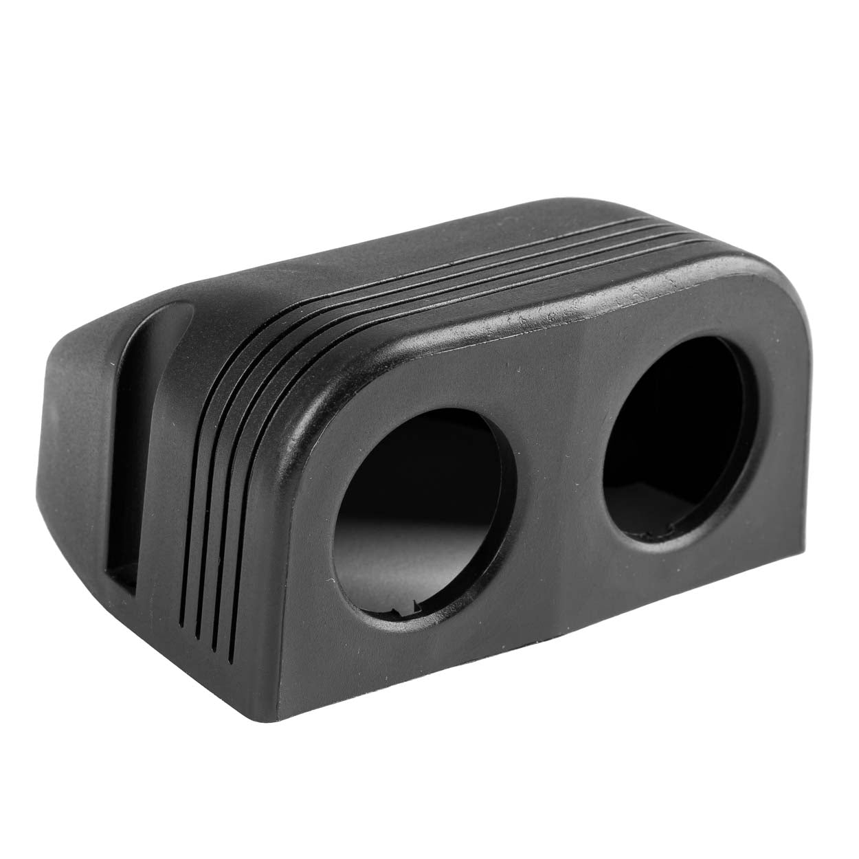 Dual Dash Mount Housing for USB Port, Cigarette Lighter or Voltmeter