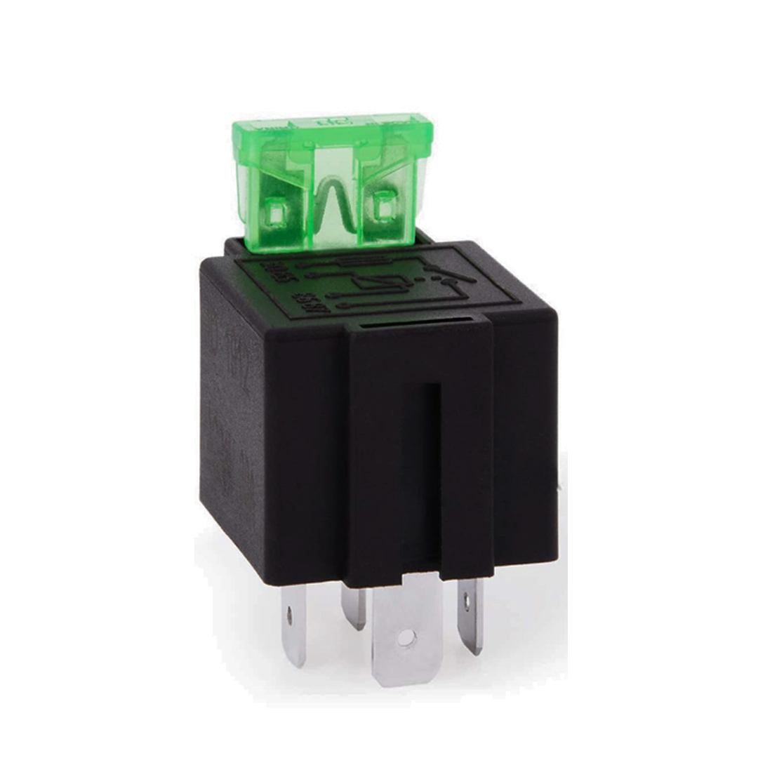 12v 30A Fused 4 Pin Relay with Detachable Bracket - Relays - spo-cs-disabled - spo-default - spo-enabled - spo-notify-m