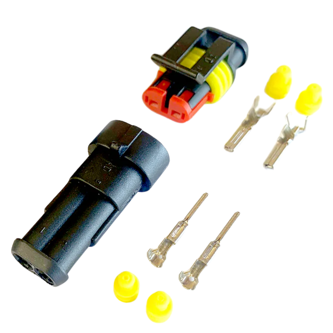Kit AMP Superseal 1.5 Series Connectors / 2 Way