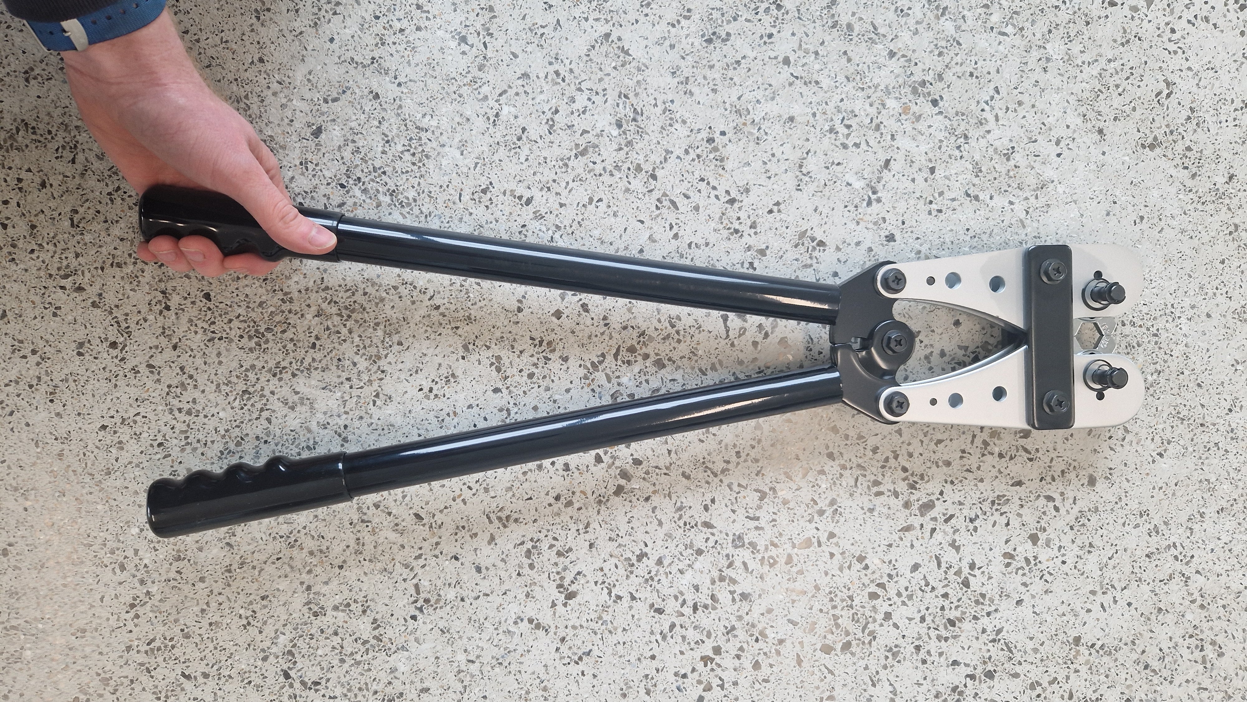 Heavy Duty Crimper for Copper Tube Terminals / 25-150mm²