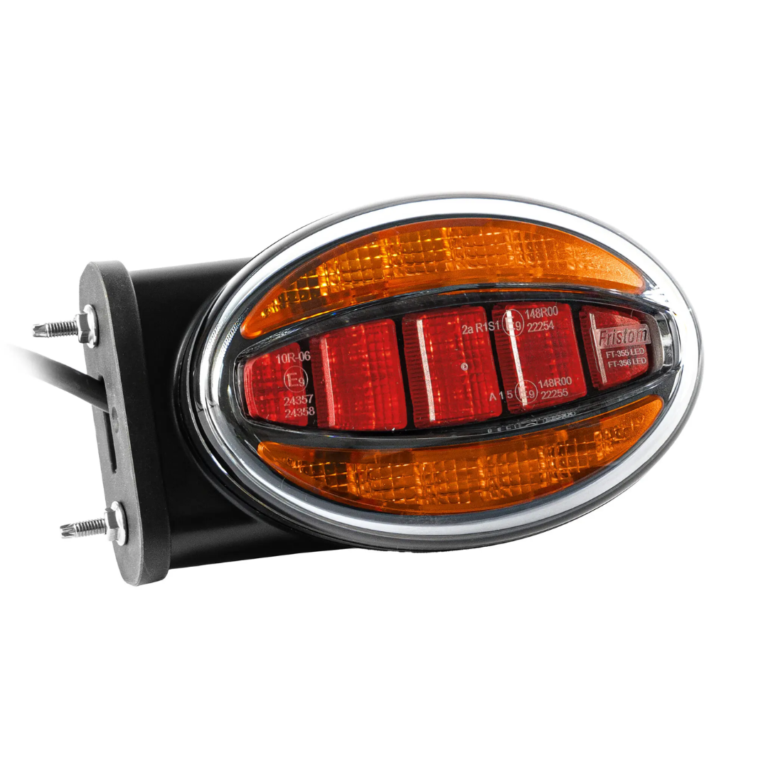 LED Oval Round Trailer Lamp / Fristom FT-355