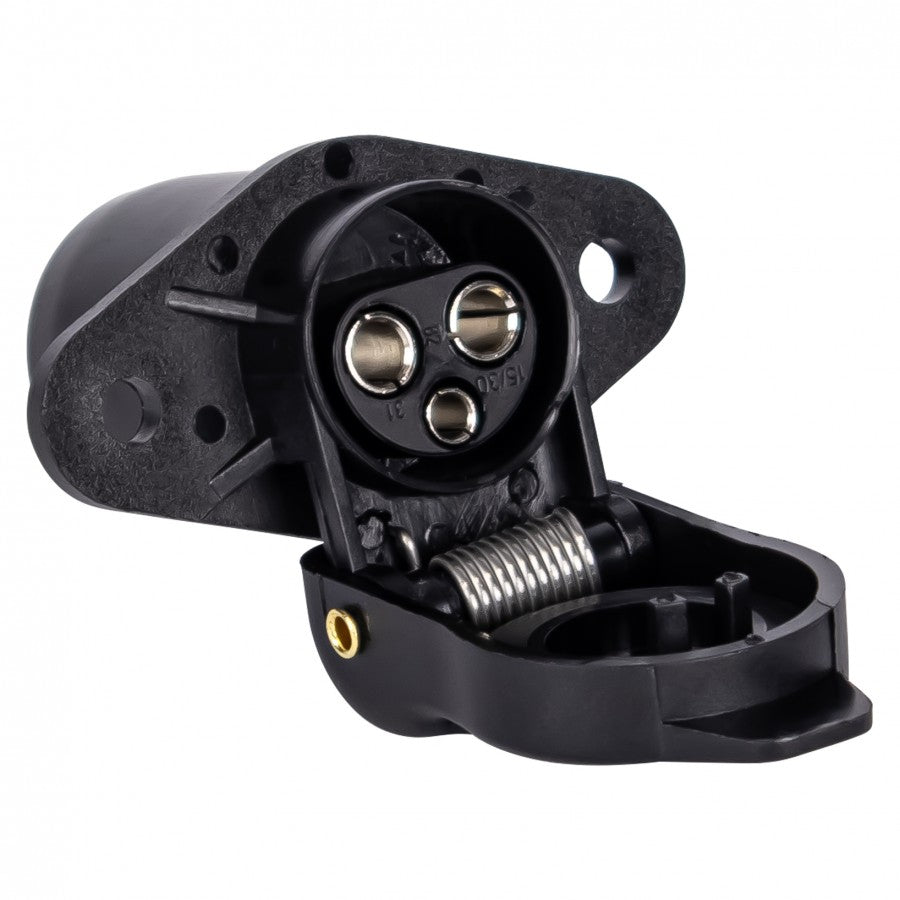 3 Pin Plastic Socket 12v