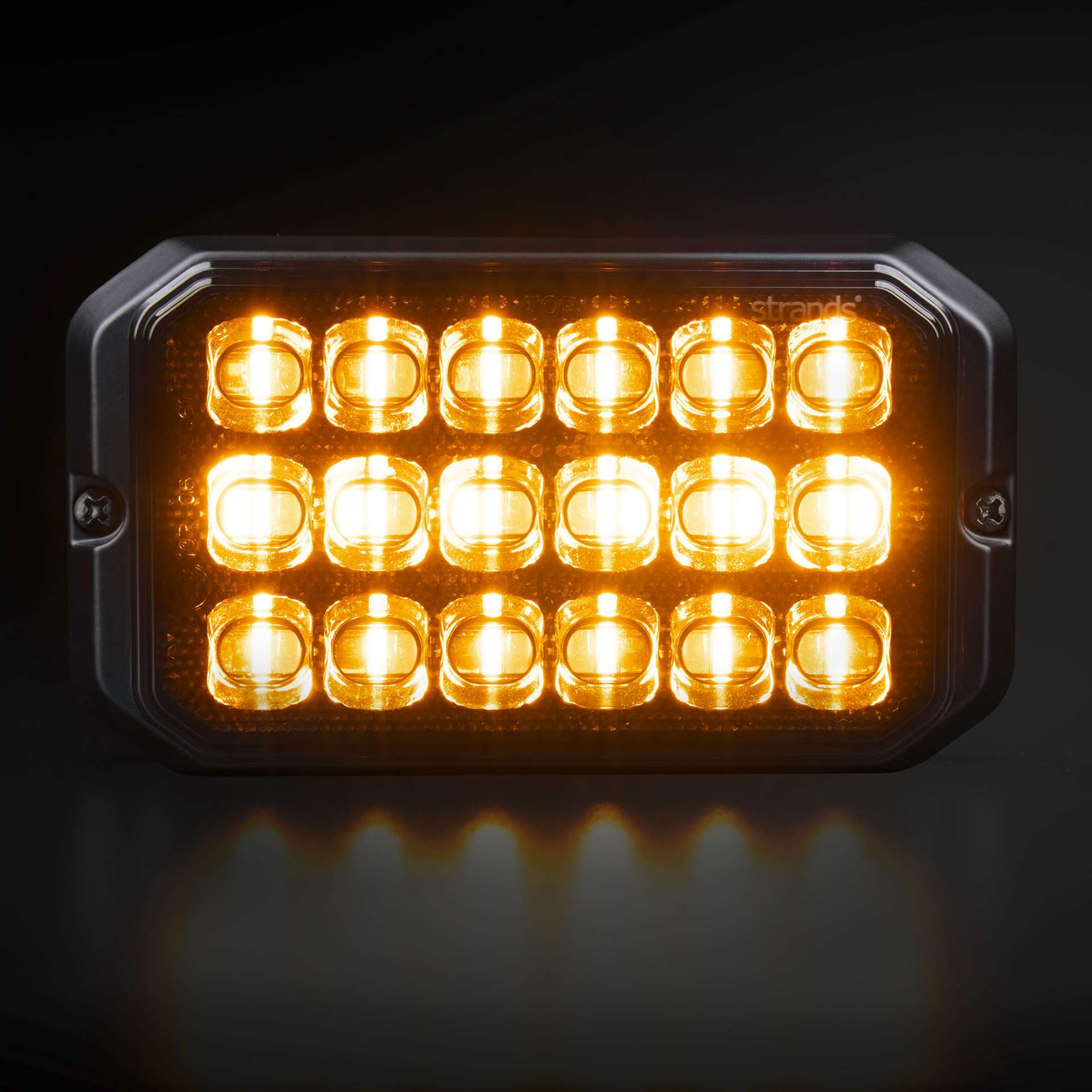 Large Dark Knight LED Strobe Light — Dual Colour Amber / White UK + Ireland