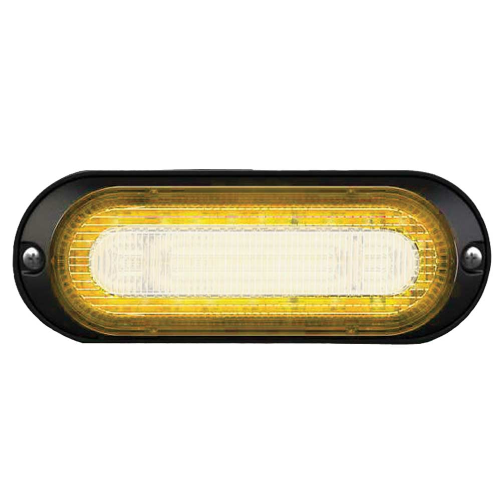 Amber Warning Lamp with Amber Halo