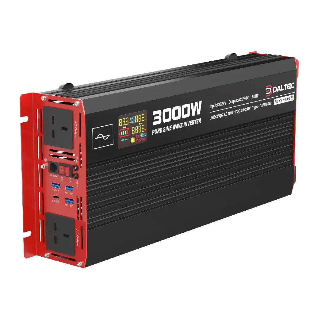 24V Pure Sine Wave Inverter / 3000W