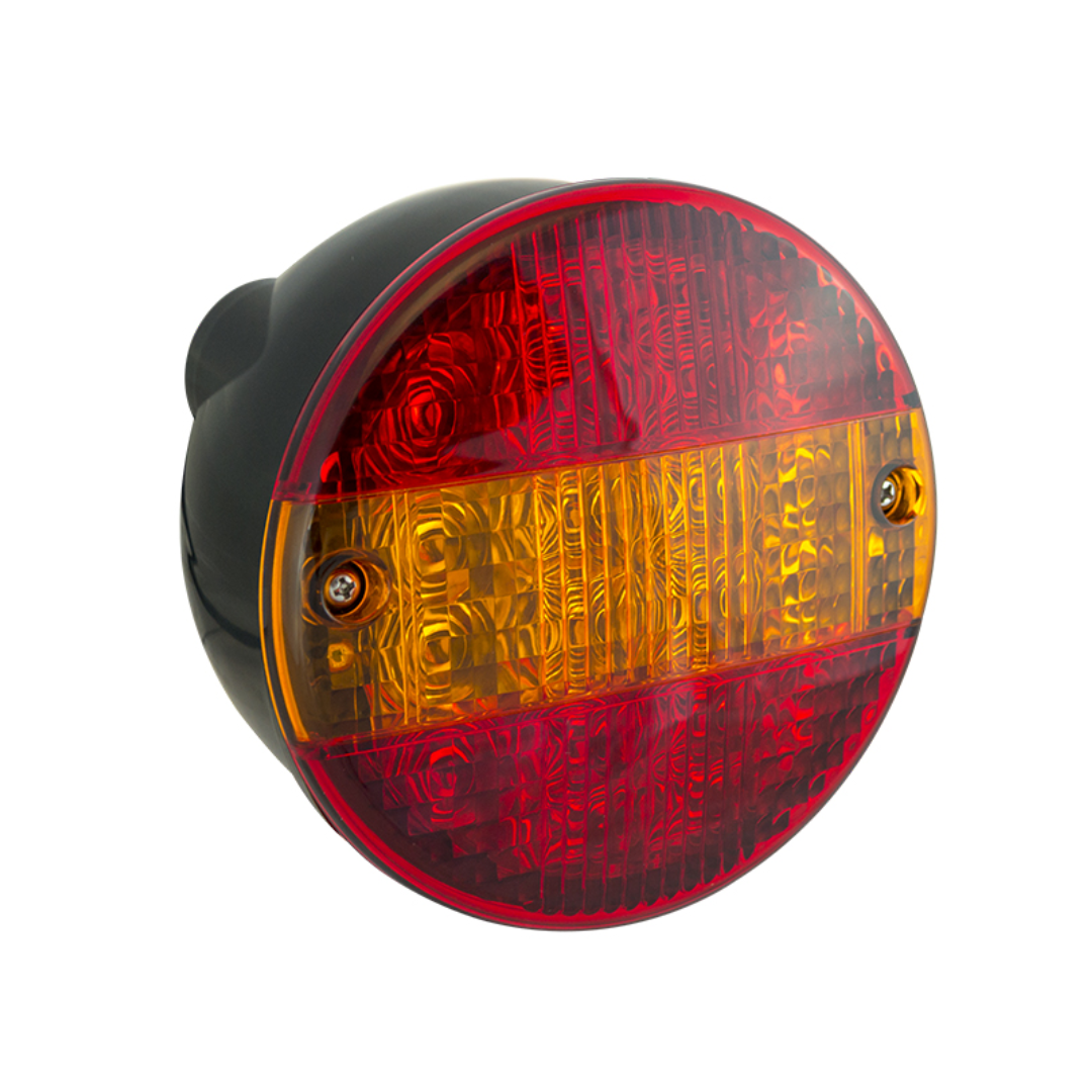 LED Round Trailer Burger Light for Trucks & Trailers / Deep Bracket - spo-cs-disabled - spo-default - spo-disabled - sp