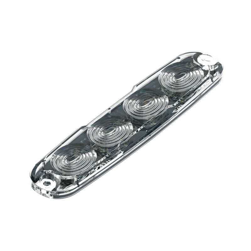 LED Strobe Light in Red, Amber & White / 4 LED Version by LED Autolamps - spo-cs-disabled - spo-default - spo-disabled