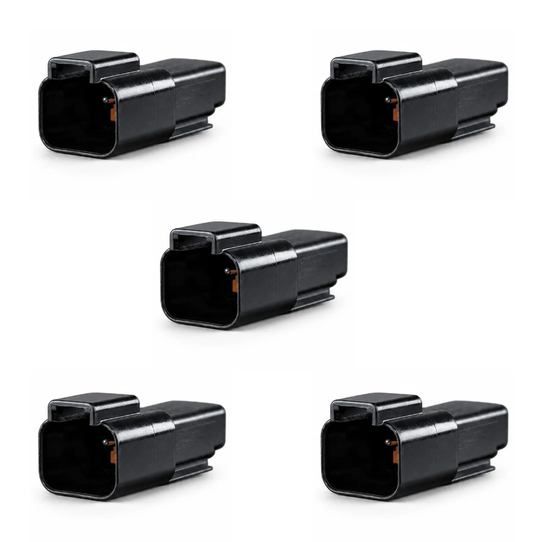 Pack of 5 Strands Pro DEUTSCH DT Connectors / 2 Way