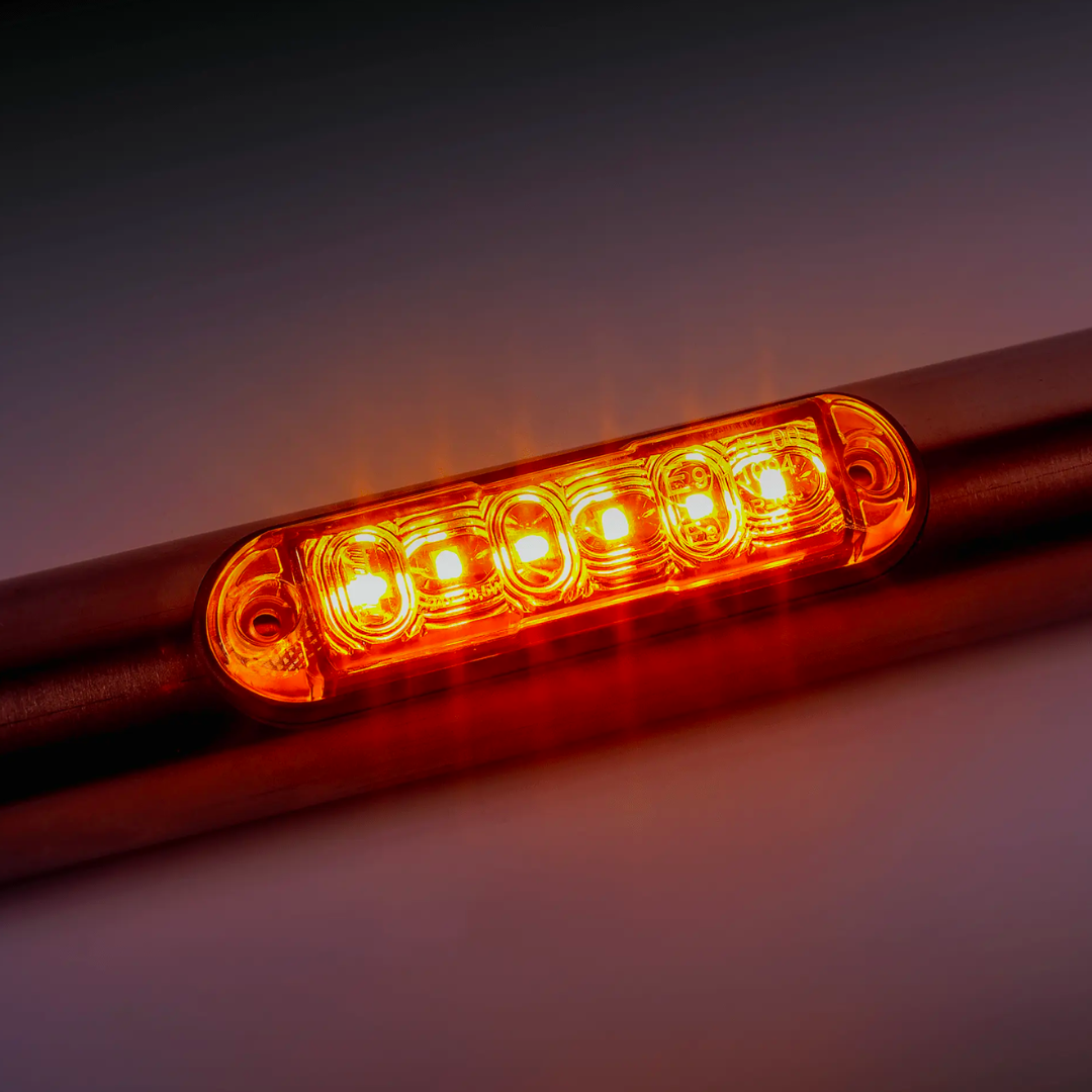 Fristom Amber LED Strobe Light for Mounting on Round Bars - spo-cs-disabled - spo-default - spo-enabled - spo-notify-me
