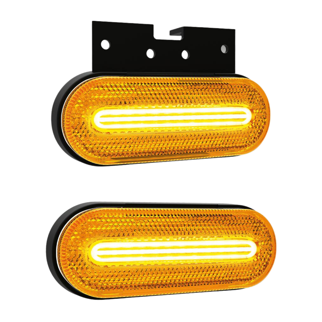 Fristom Amber Side Marker Light with LED Stripe - spo-cs-disabled - spo-default - spo-enabled - spo-notify-me-disabled