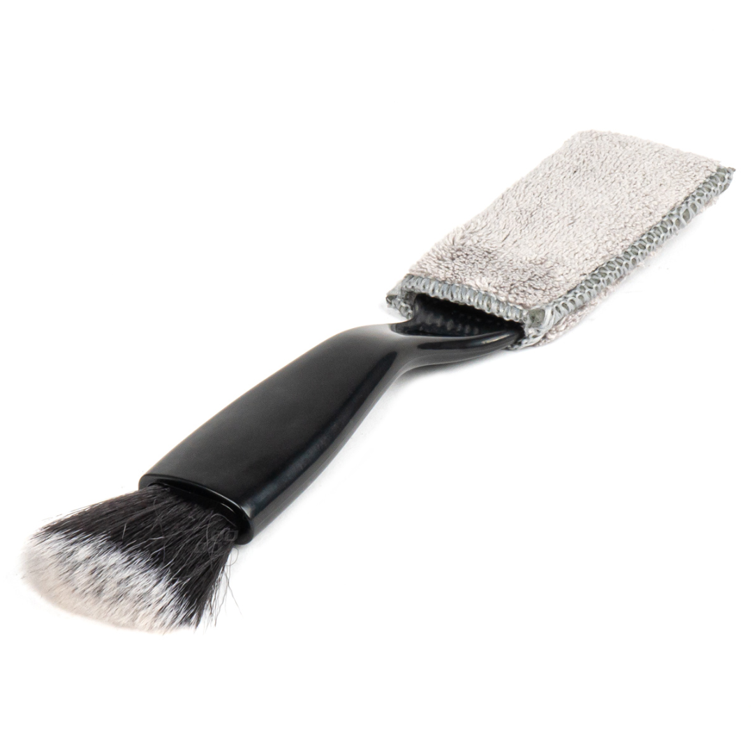 Vehicle Interior Dust Brush for Grills and Vents