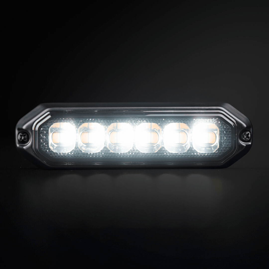 Strands Dark Knight Duo Strobe Warning Light / Amber & White