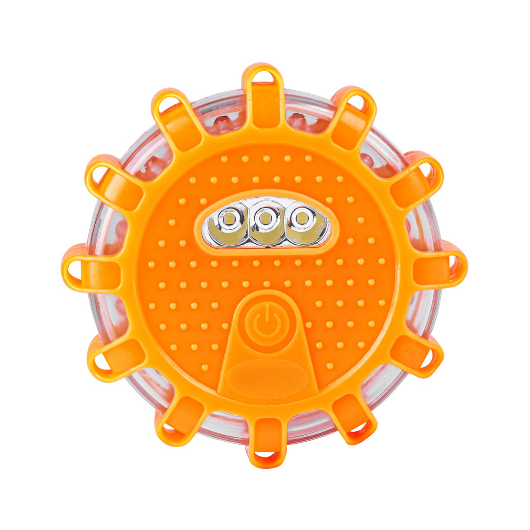 Red LED Emergency Flashing Strobe Light with Torch