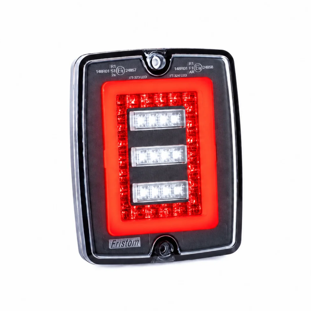 Fristom FT-324 Block Lamp with Tail, Reverse & Fog Light