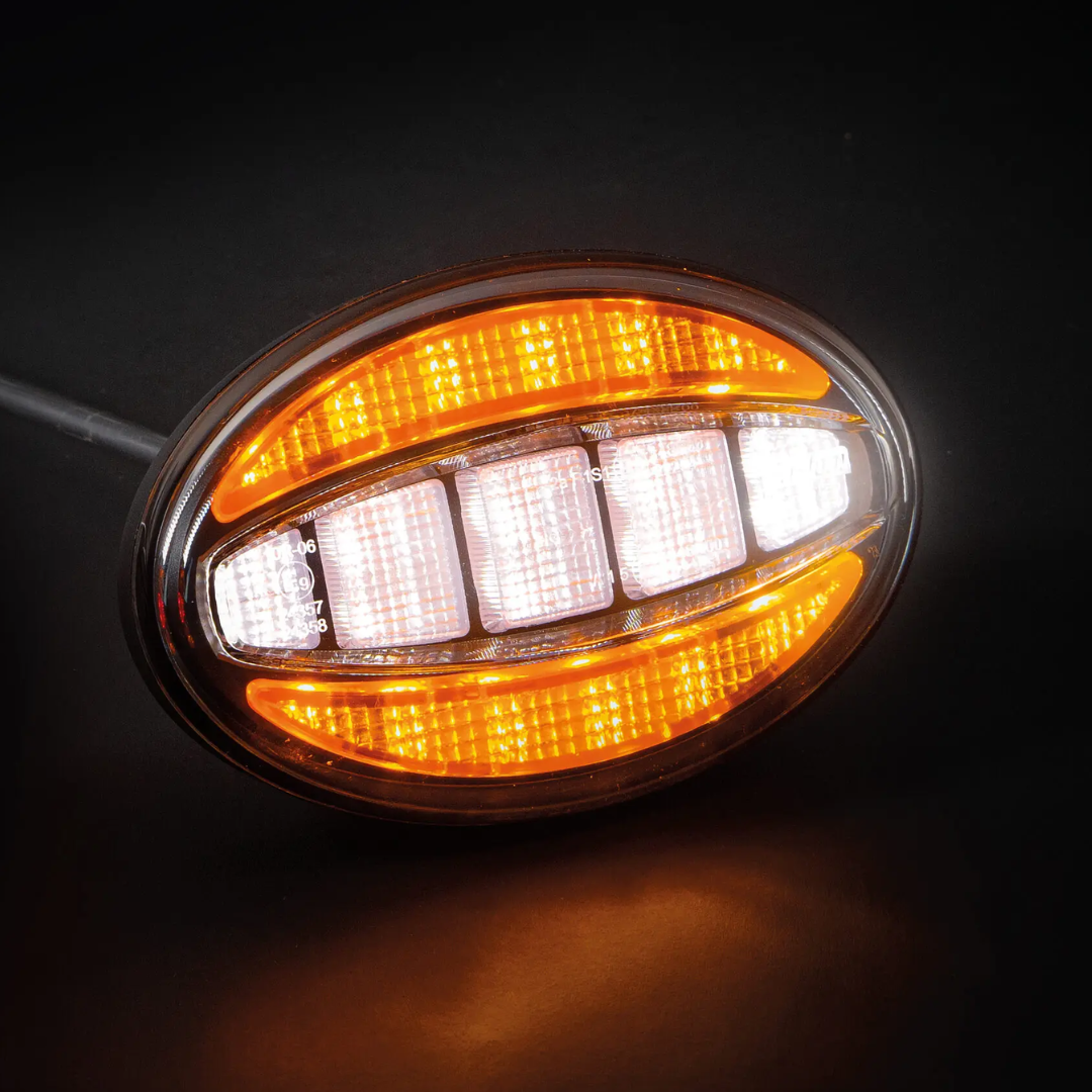 LED Oval Front Indicator and Position Light / Fristom FT-356