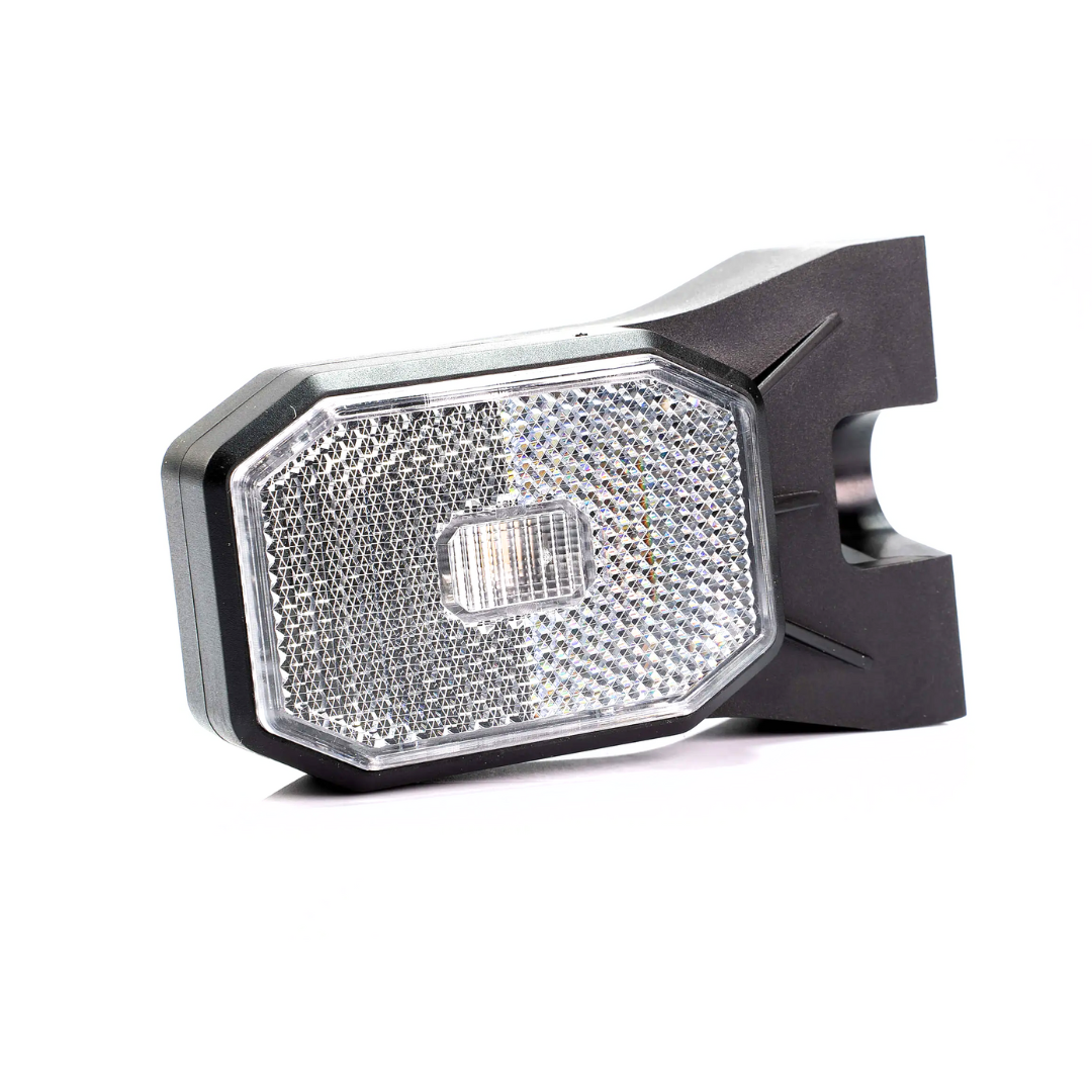 Fristom FT-069 White LED Marker Light with Reflector / Hanging Bracket -