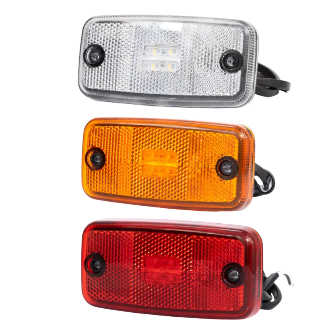 Rectangular LED Marker Lights for Trailers