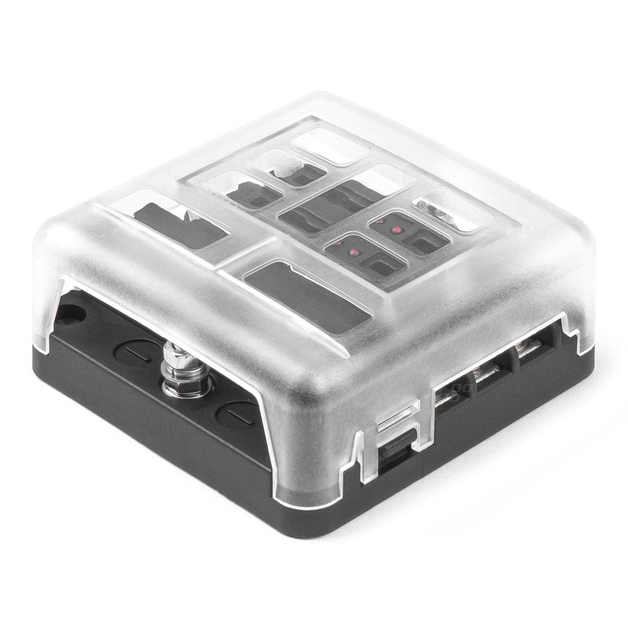 Ceramic Blade Fuse Box with Positive & Negative Studs / 6 Way - spo-cs-disabled - spo-default - spo-disabled - spo-noti