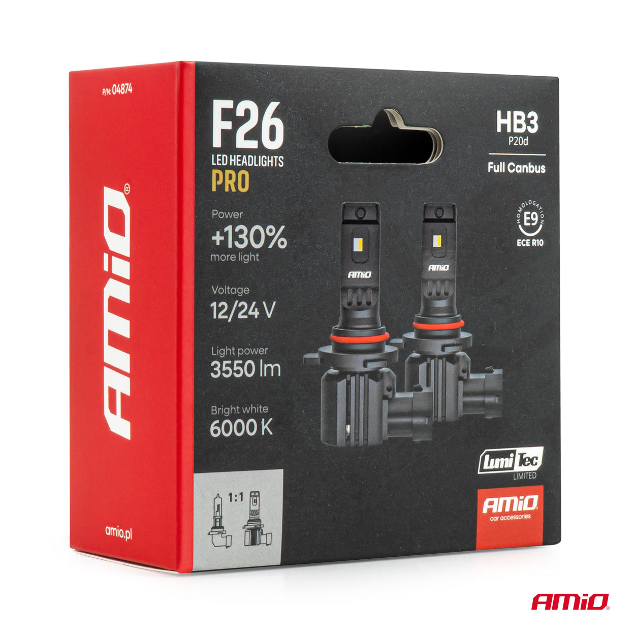 F26 PRO Direct Fit LED Headlight Bulbs / HB3