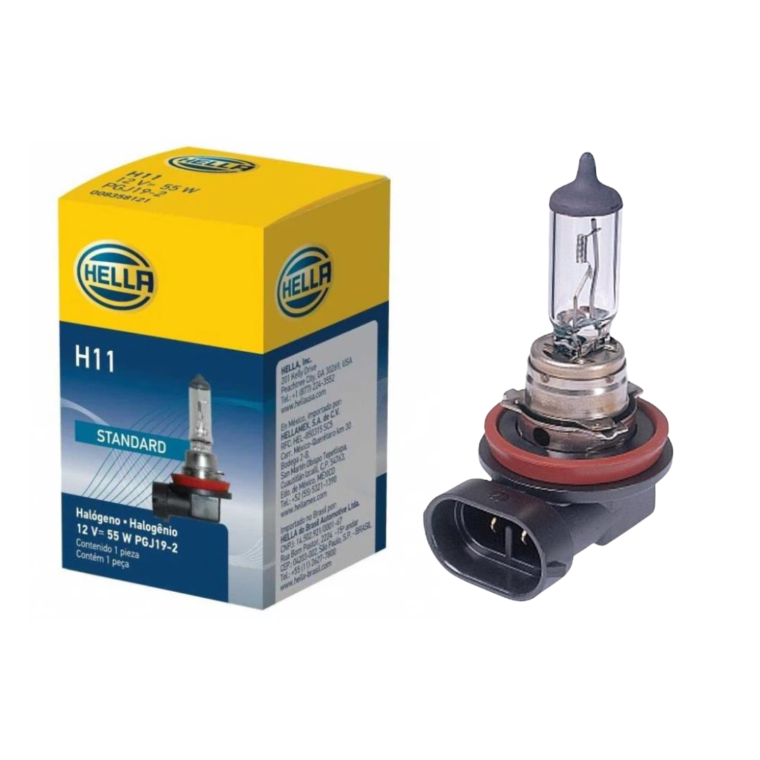 Hella 12v 55w H11 Halogen Car Bulb - Bulbs - Bulbs For Cars 12v - spo-cs-disabled - spo-default - spo-enabled - spo-not