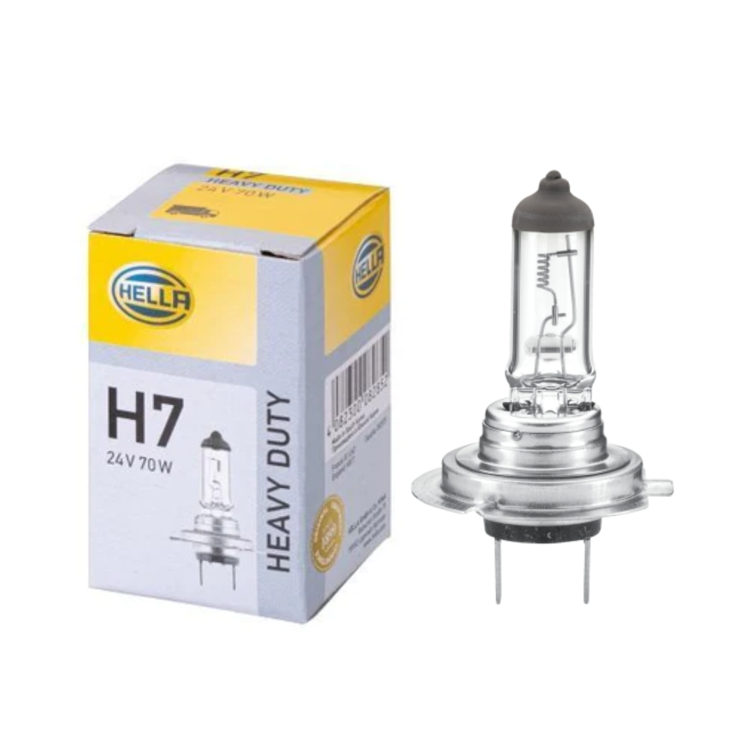 HELLA 24v 70W H7 / Truck Headlight Bulb / No. 499