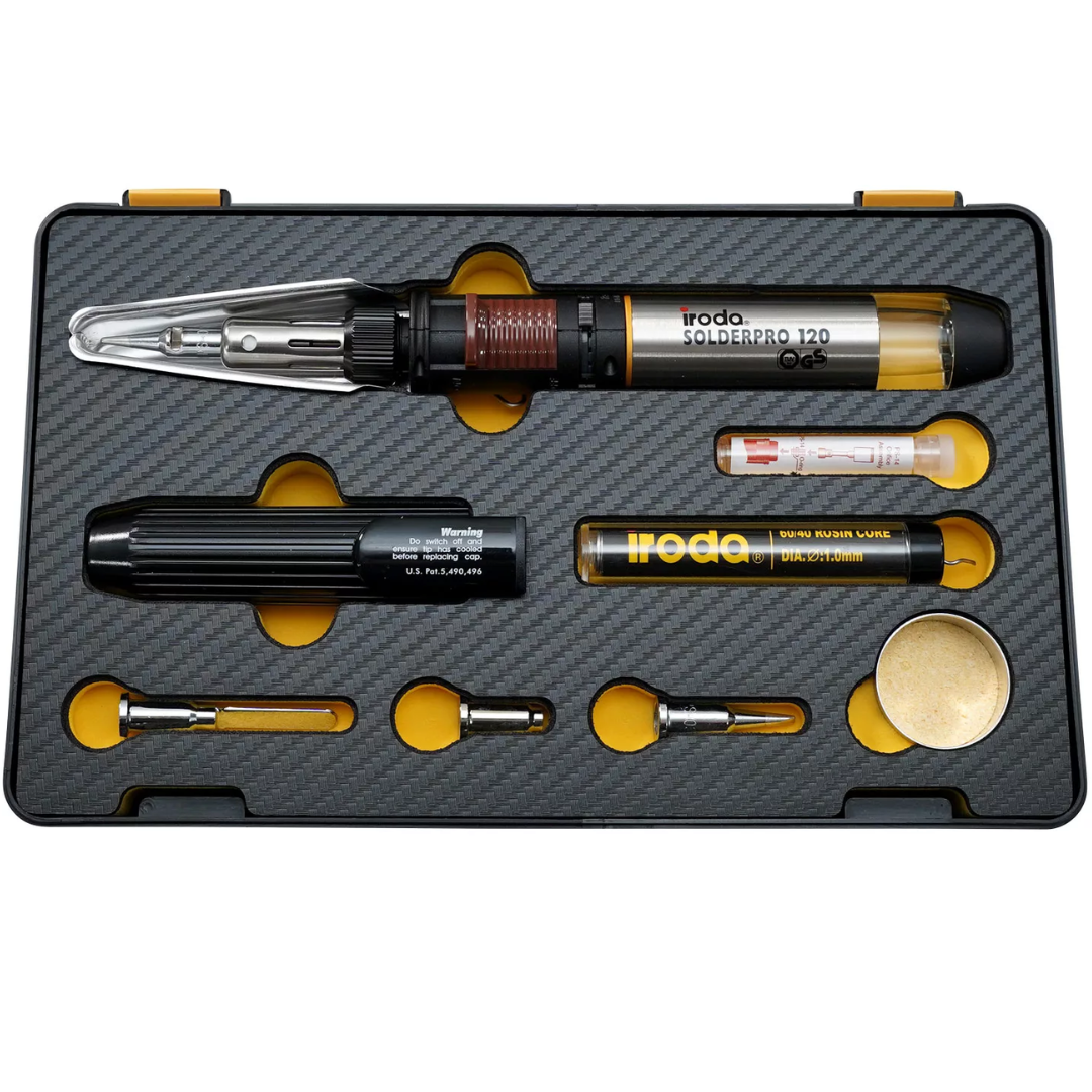 SolderPro 120 Gas Soldering Iron Kit