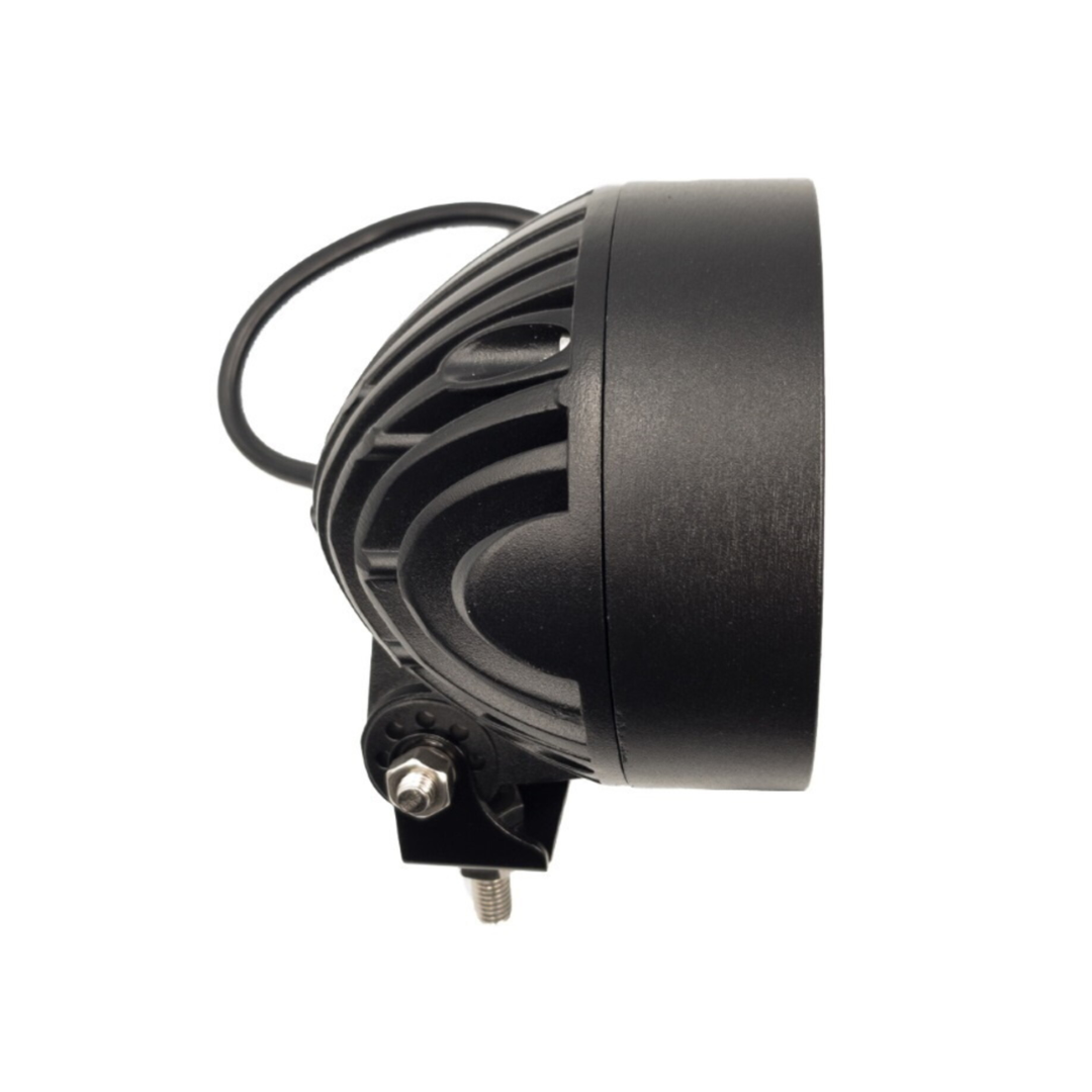 Round John Deere Style LED Work Light 40W / 4000 Lumens