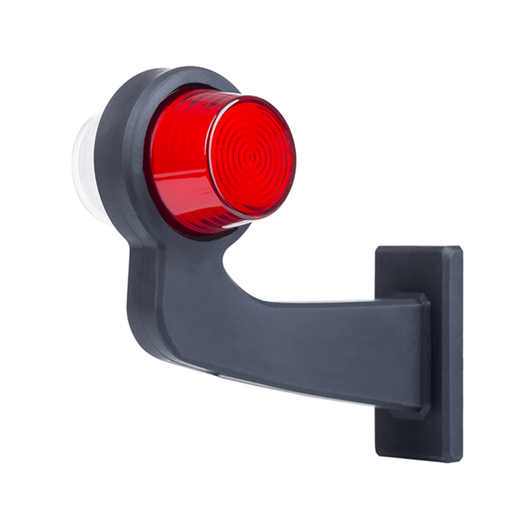 Gylle Old School Danish LED Outline Marker Lights / Red & Clear Neon Lens