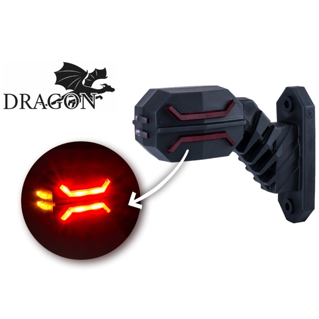 horpol Dragon Outline Stalk Marker Lamps / Medium 135mm