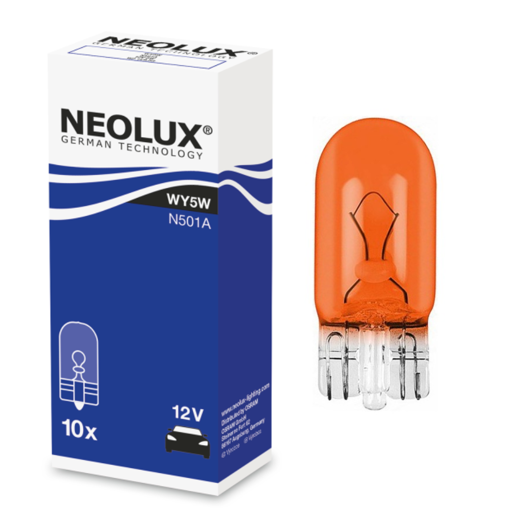 12v 5w Capless T10 Amber / Pack of 10 - Bulbs - Bulbs For Cars 12v - spo-cs-disabled - spo-default - spo-disabled - spo