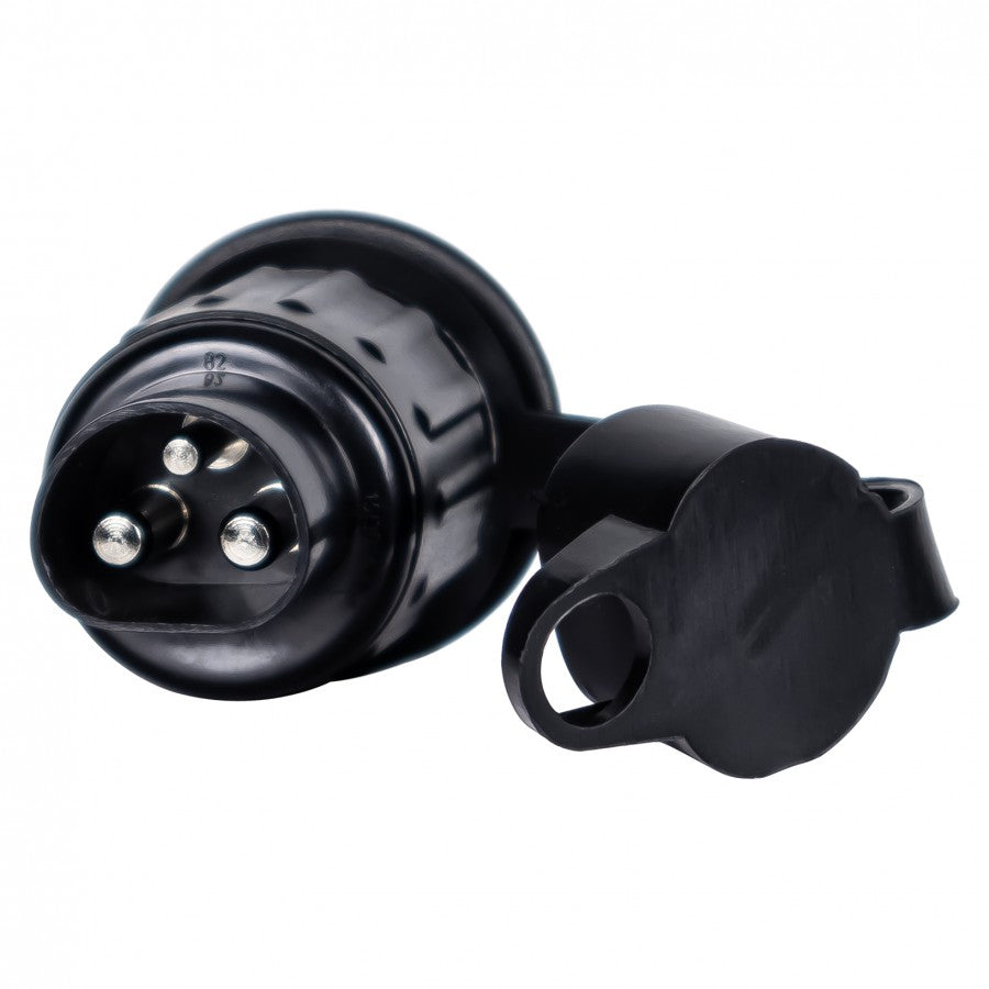 3 Pin Plastic Plug 12/24v
