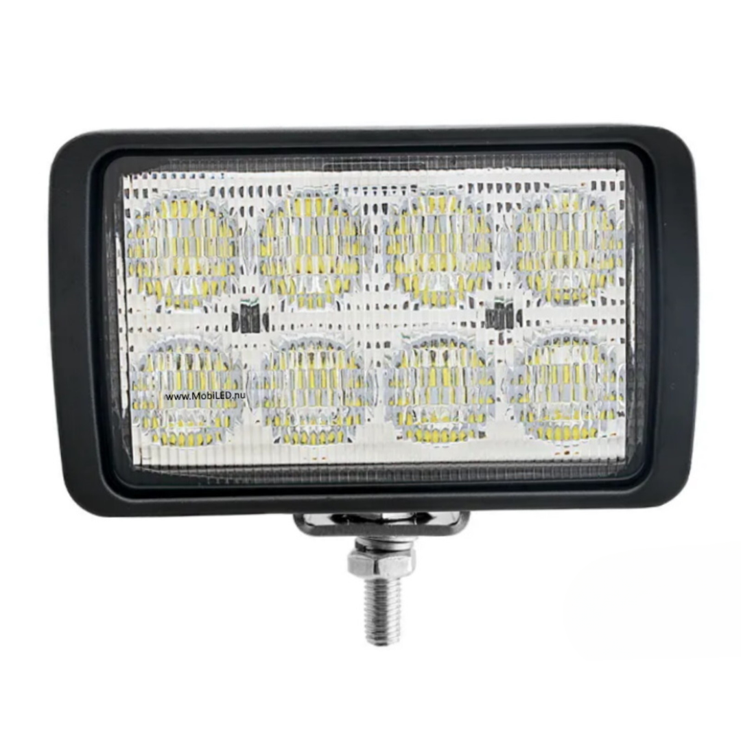 Tractor Light Rectangular LED Work Light Bottom Mount / 40W