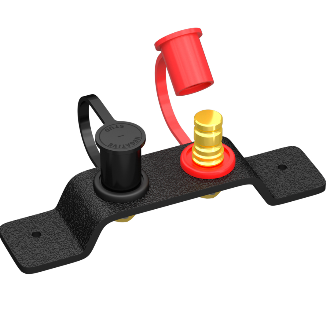 Remote Battery Post & Bracket -