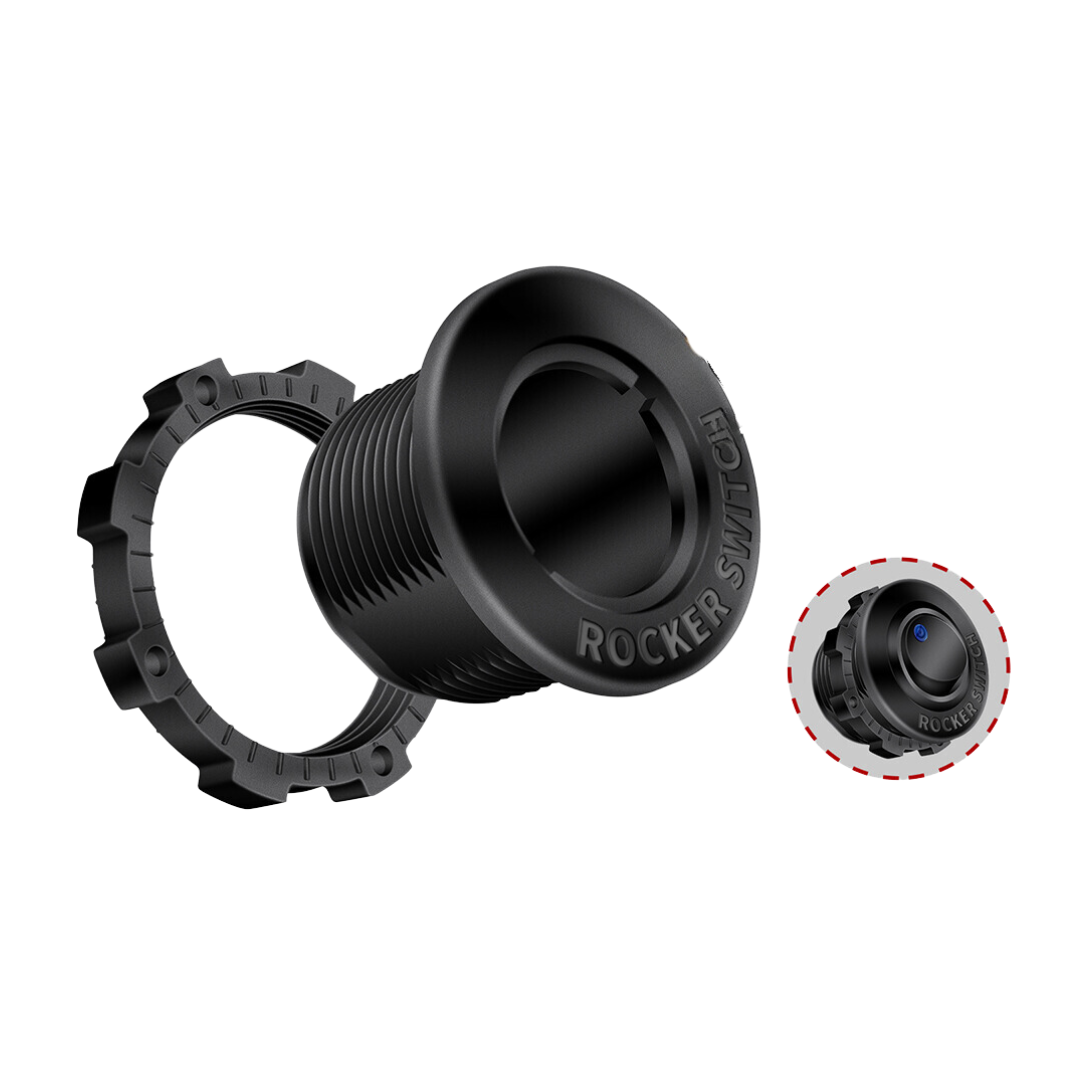 Rocker Switch Housing and Connection Cables -