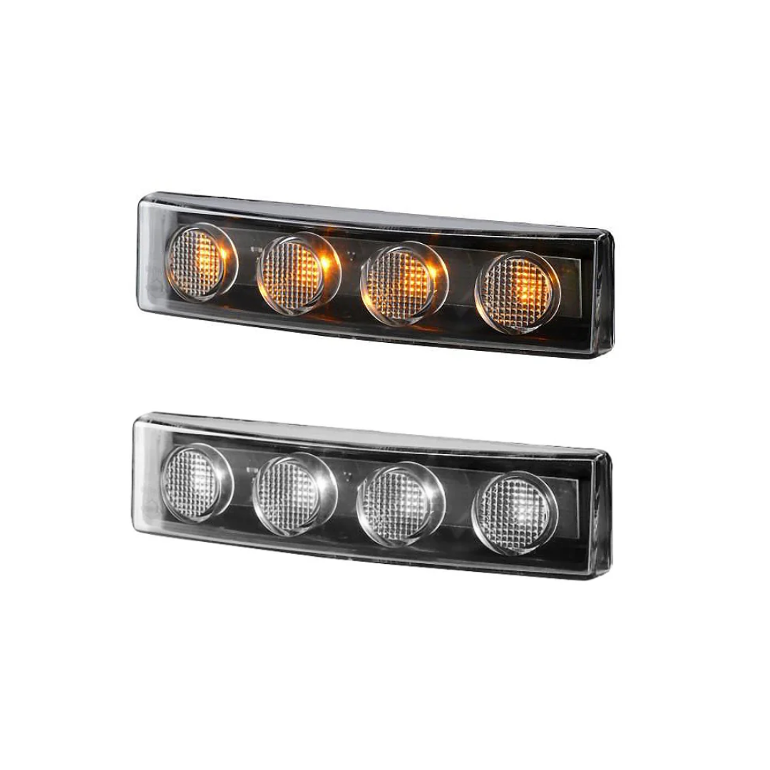 Scania LED Visor Marker Light in White or Amber