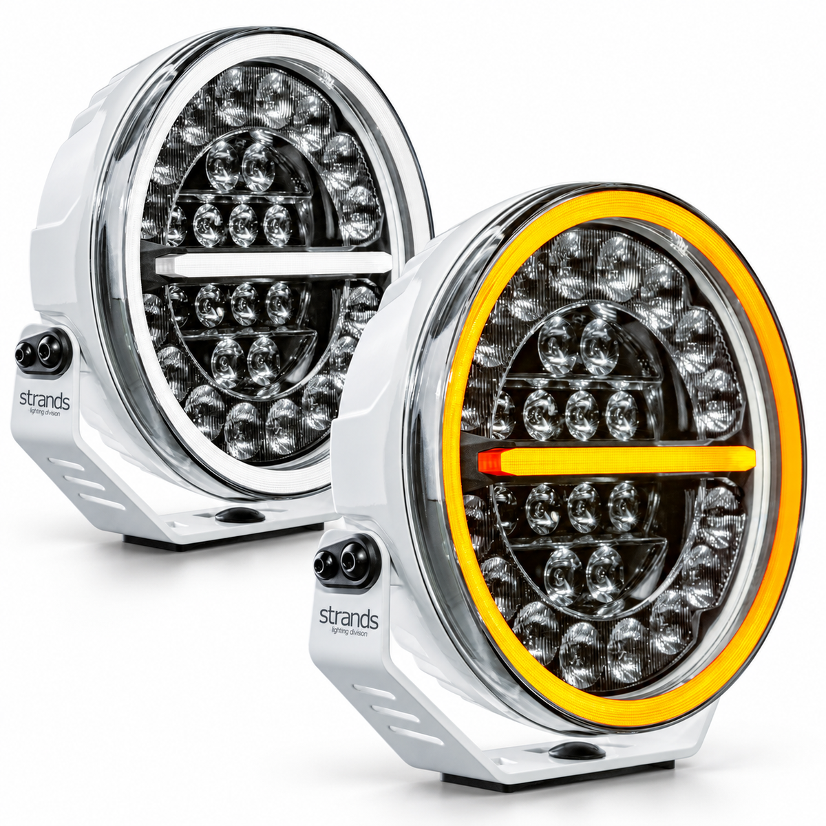 Strands Firefly Driving Light PRO with Strobe / 9" White