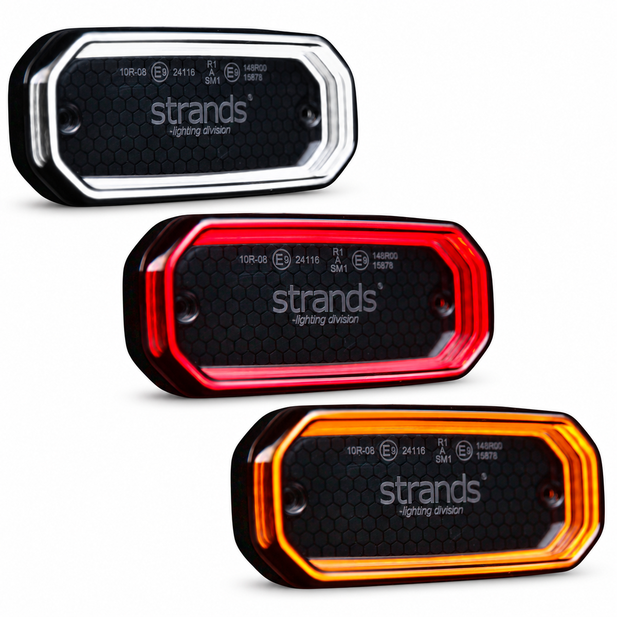 Strands FOR9T Scale 3D Dark Look Marker Light smoked marker lamps