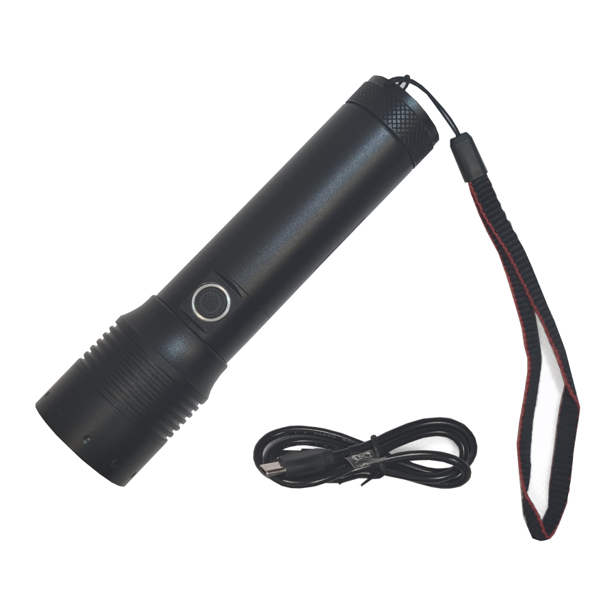 High-Powered Rechargeable LED Flash Light / 800 Lumens - spo-cs-disabled - spo-default - spo-disabled - spo-notify-me-d
