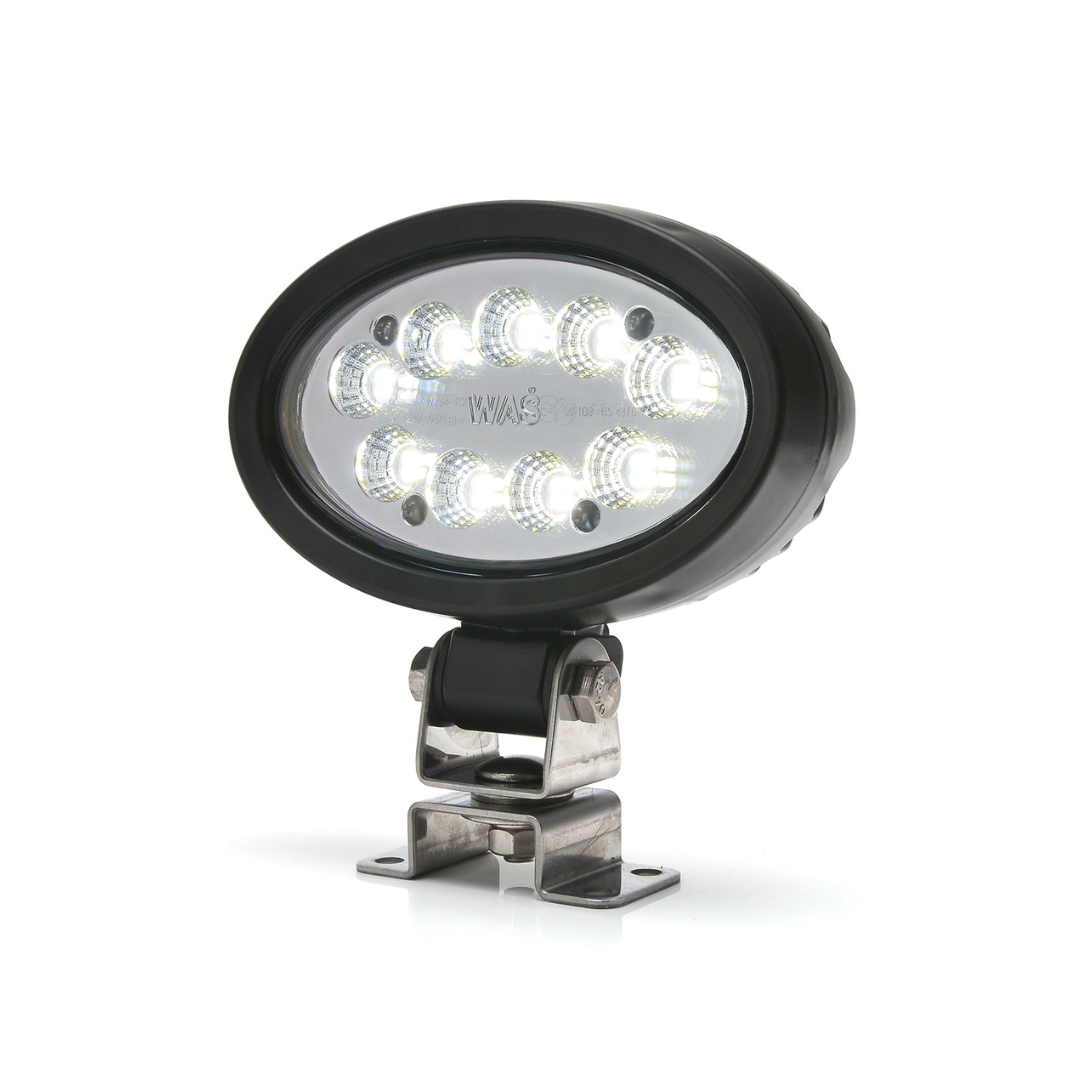 WAS W165 Oval LED Work Light / 2000 Lumen -