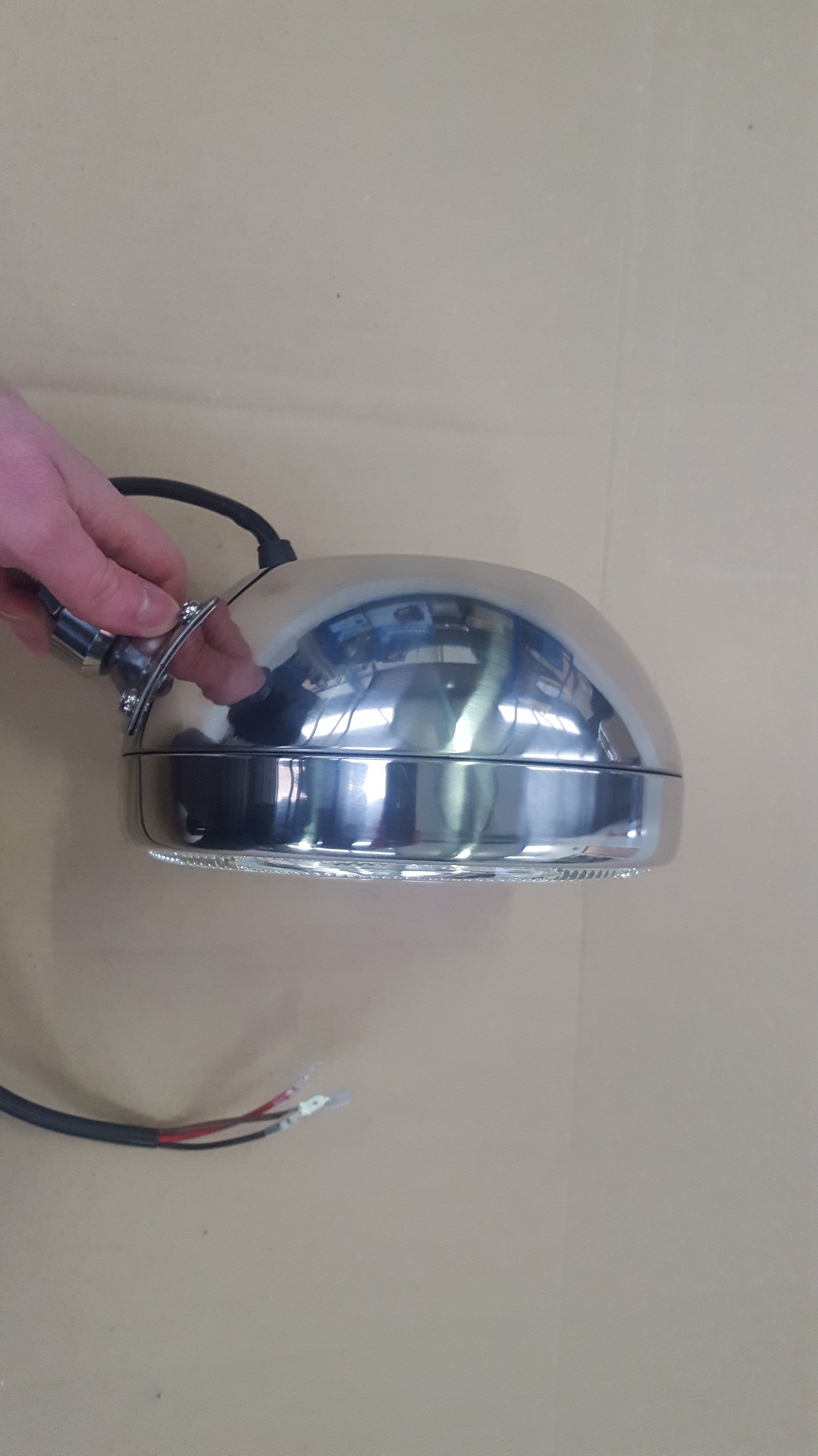 Stainless Steel Spot Lamp with LED Angel Eye Halo Ring / 12V - spo-cs-disabled - spo-default - spo-disabled - spo-notif