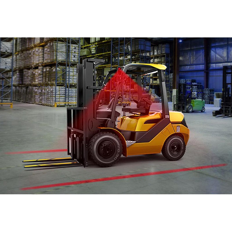 LED Forklift Warning Lamp - Red Perimeter Line - spo-cs-disabled - spo-default - spo-disabled - spo-notify-me-disabled