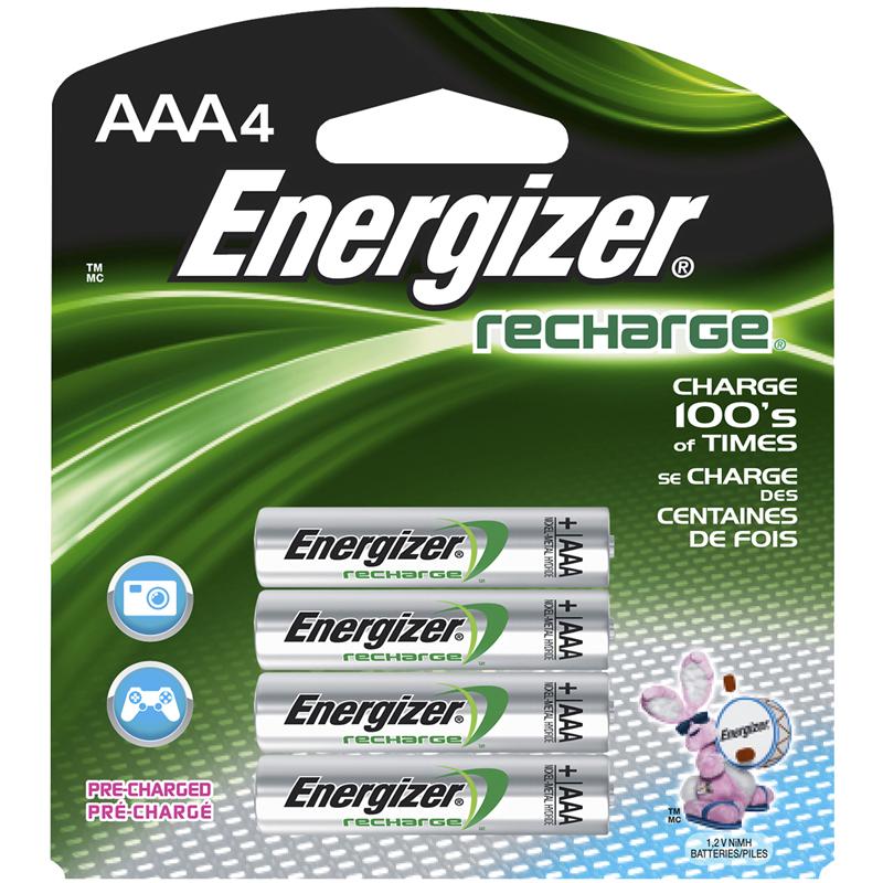 AAA Rechargeable Batteries Pack of 4 - Batteries - spo-cs-disabled - spo-default - spo-disabled - spo-notify-me-disable
