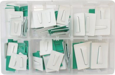Assorted Adhesive Cable Clips - Assorted Boxes - Bin:Y2 - spo-cs-disabled - spo-default - spo-disabled - spo-notify-me