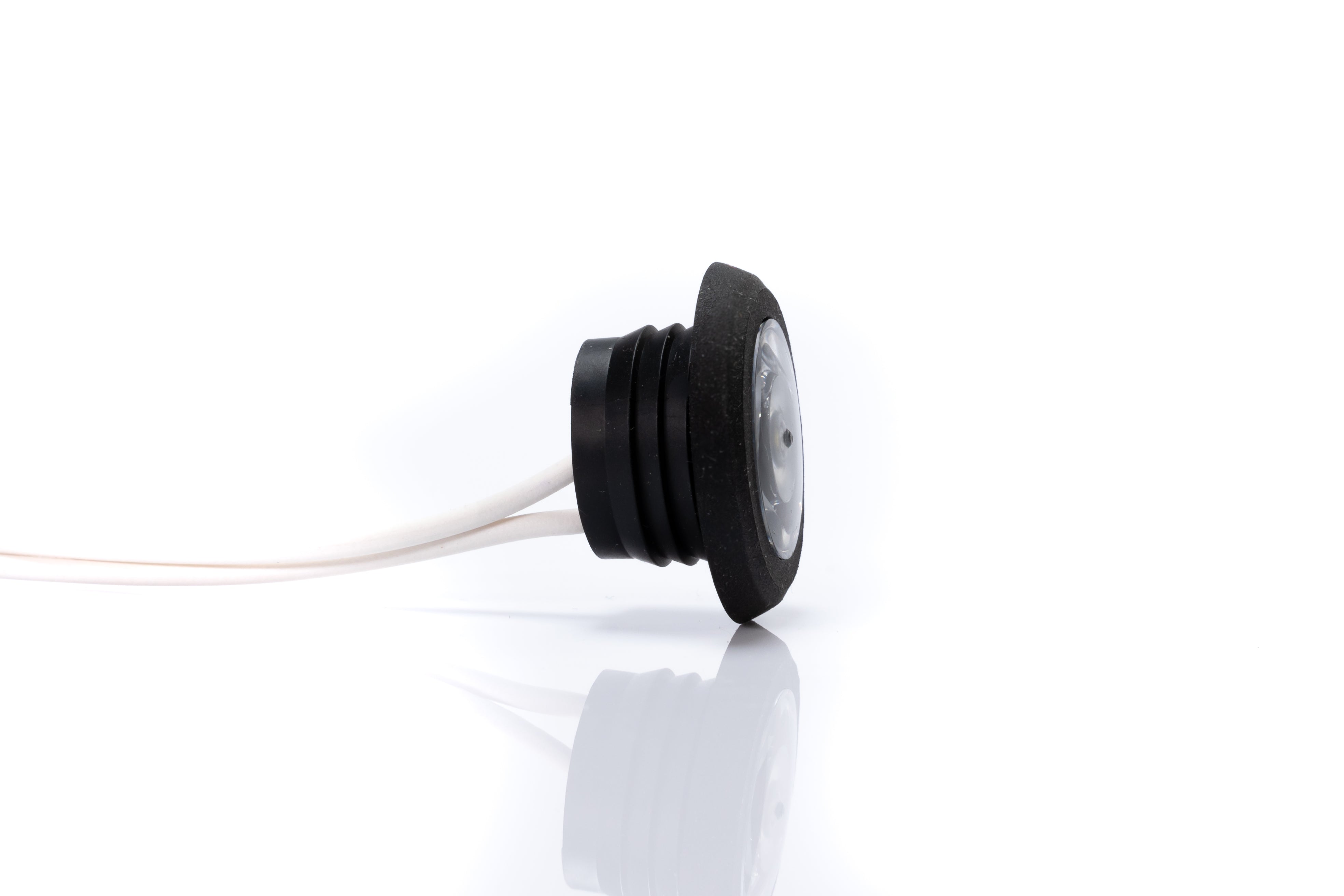 LED Bulls Eye Round Marker Lamp with Flat & Curved Gasket - spo-cs-disabled - spo-default - spo-disabled - spo-notify-m