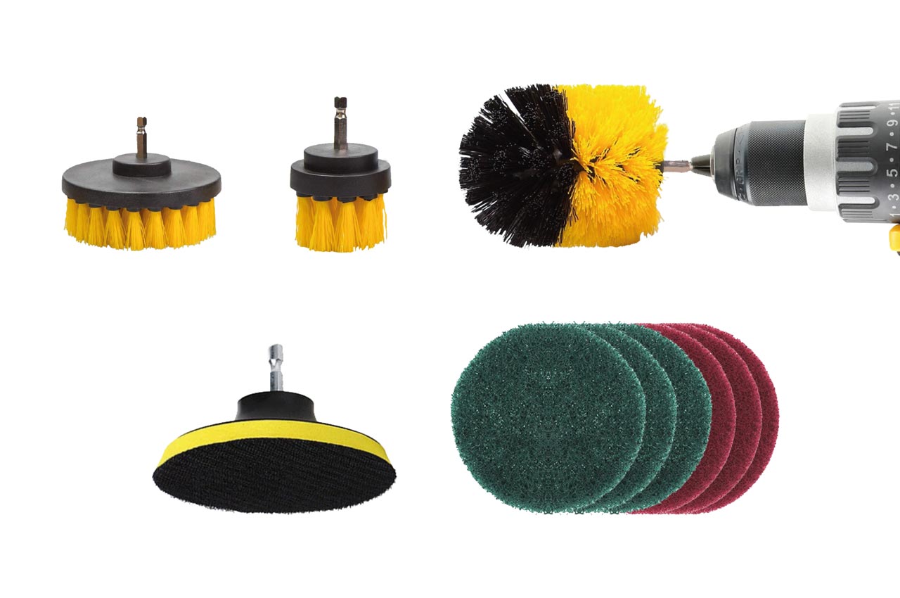 Drill Brush Set - 10 Pieces - spo-cs-disabled - spo-default - spo-disabled - spo-notify-me-disabled