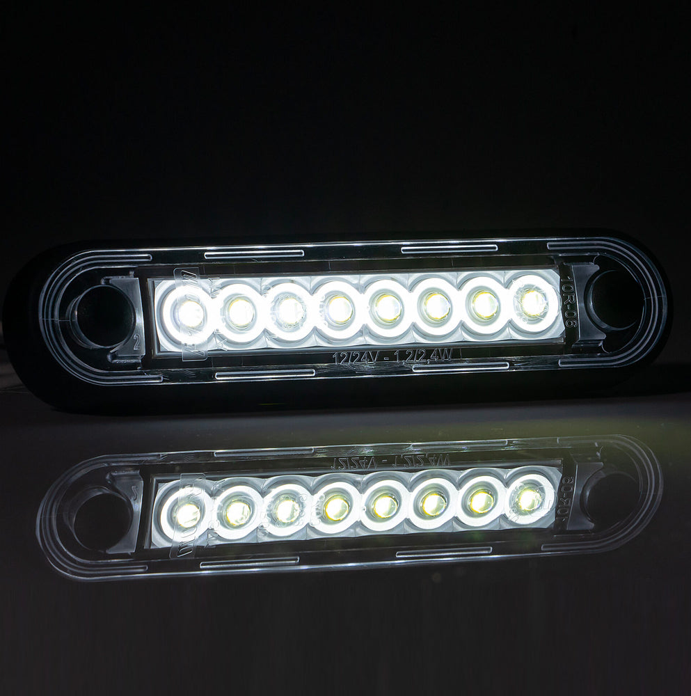 Fristom Long LED Marker Light in White, Amber & Red - spo-cs-disabled - spo-default - spo-enabled - spo-notify-me-disab