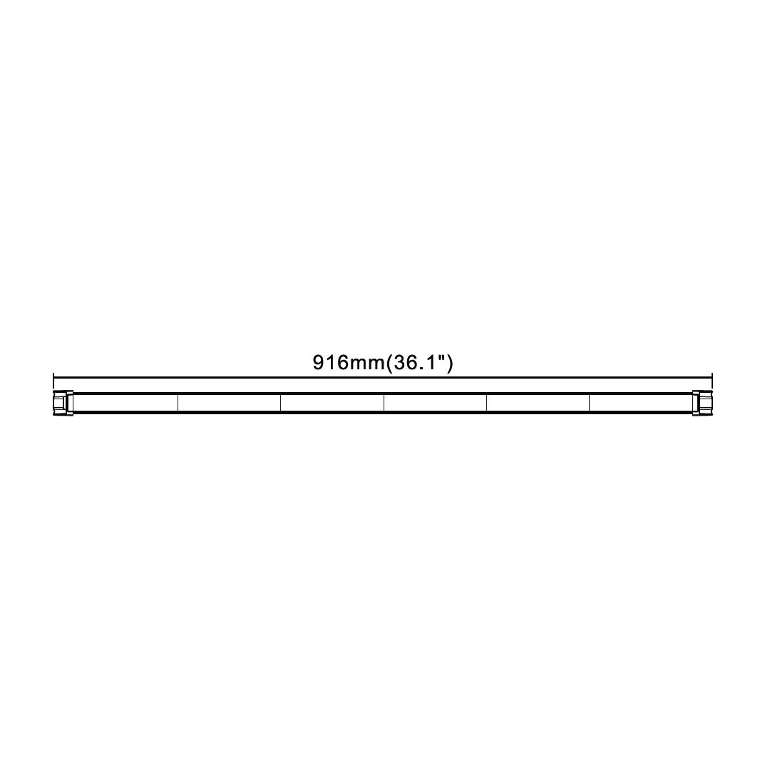 LED Hazard Warning Strobe Light Bar / 3ft / 916mm - spo-cs-disabled - spo-default - spo-disabled - spo-notify-me-disabl