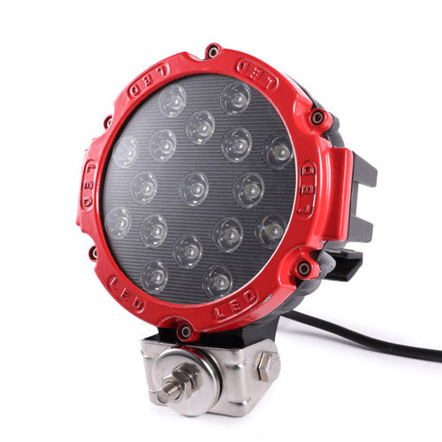 LED Worklamp Round / 51W / Heavy Duty / Red - spo-cs-disabled - spo-default - spo-disabled - spo-notify-me-disabled