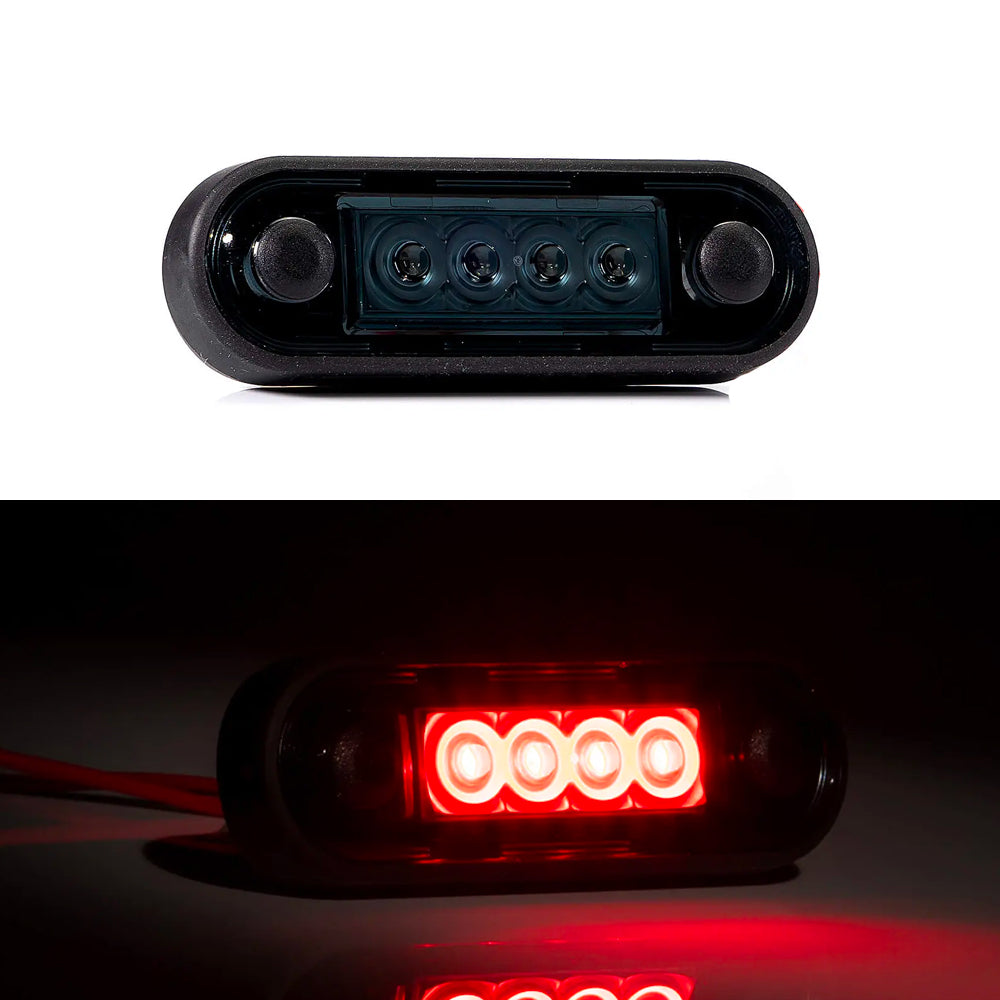 LED Marker Lights with Smoked Black Lens in Red, White & Amber - spo-cs-disabled - spo-default - spo-enabled - spo-noti